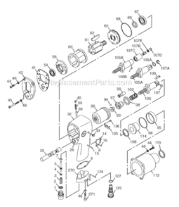 Part Location Diagram of C125868 Chicago Pneumatic O-Ring-034